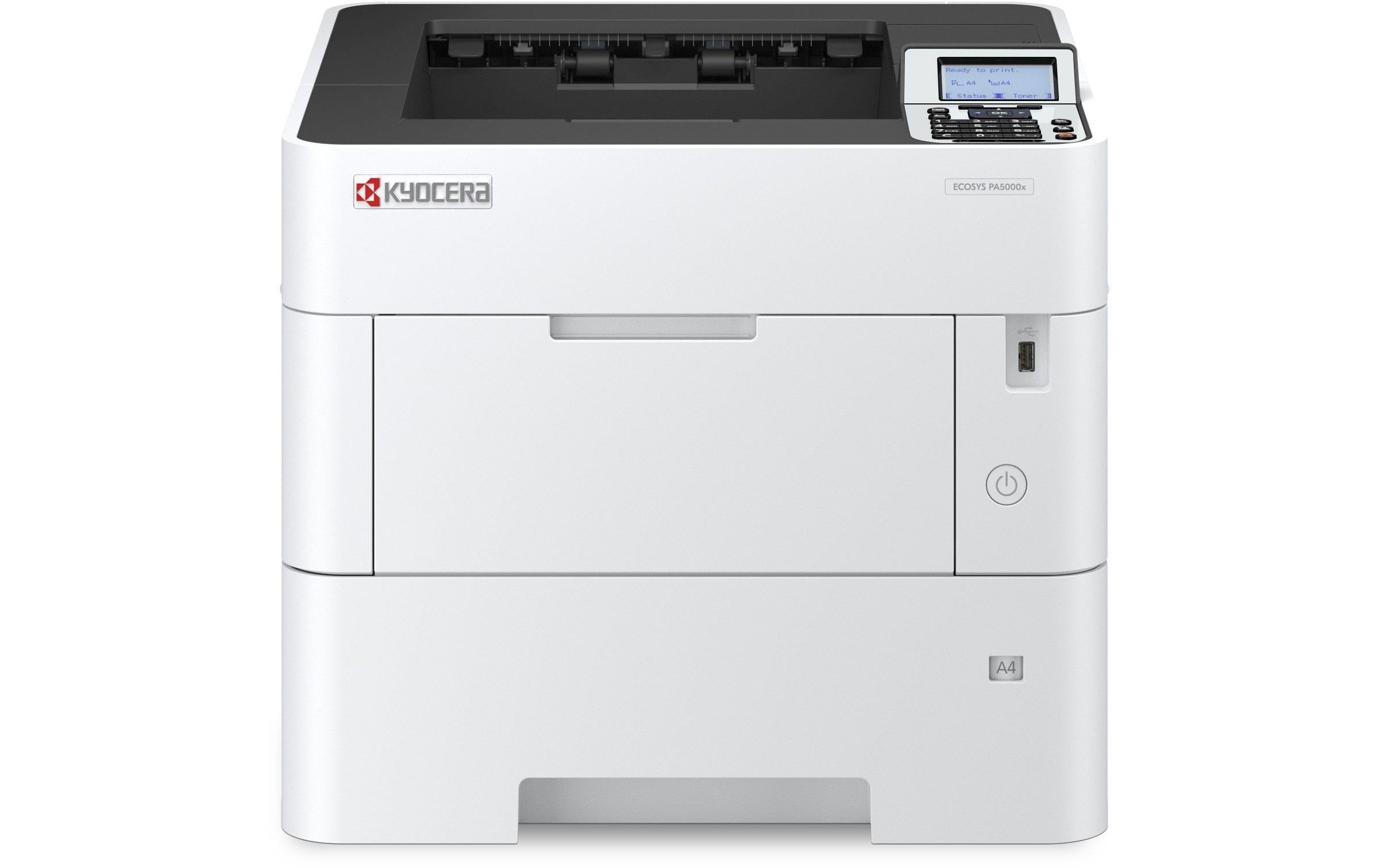Kyocera Monolaser PA5000X,A4,USB2.0/LAN 50 S./Min., Duplex