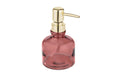 Wenko Seifenspender Atessa Altrosa Glas, Füllmenge 200ml