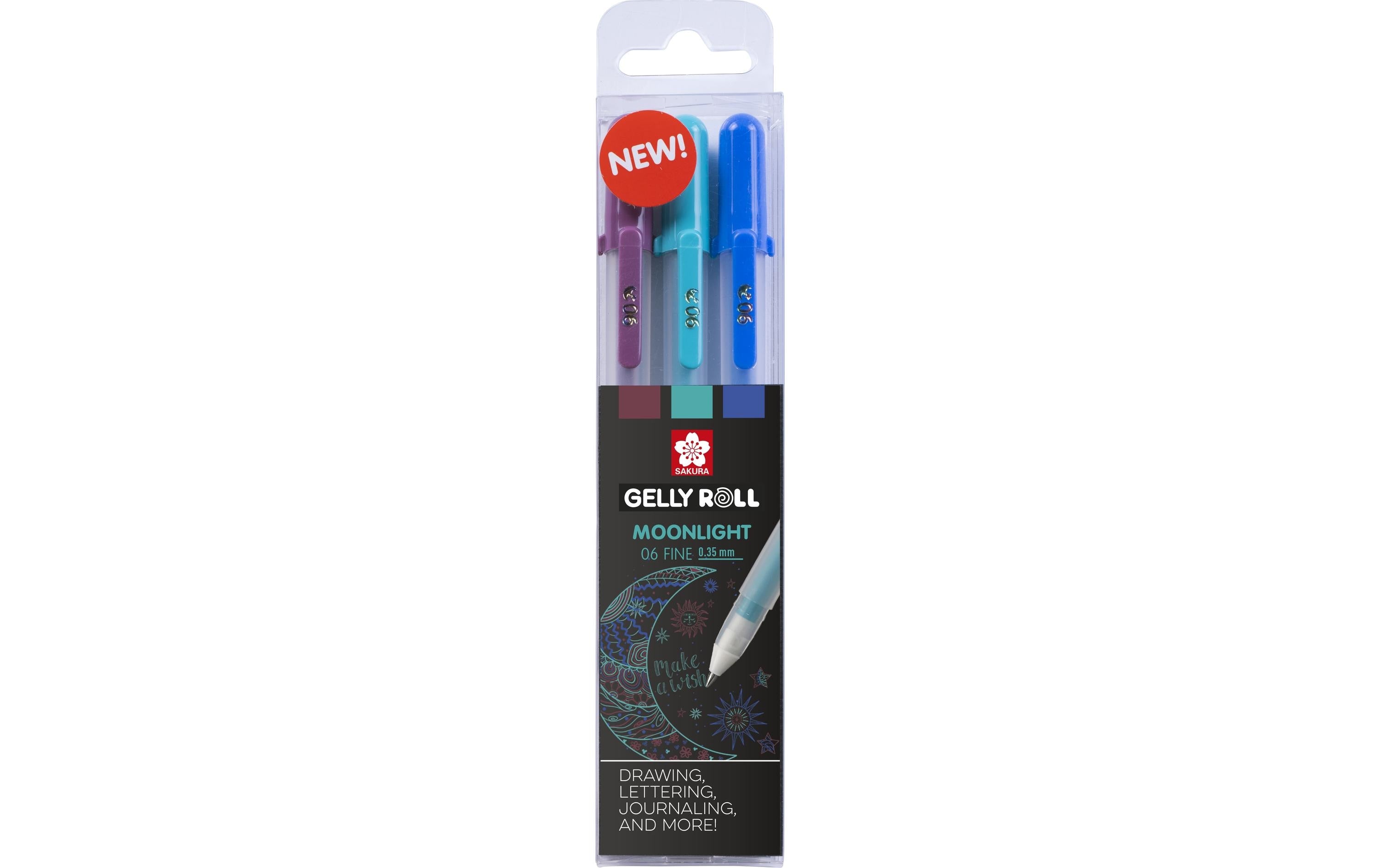 Sakura Gelly Roll Moonlight 06 Galaxy Set à 3 Stück