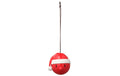 Hoptimist Weihnachtskugel Santa, 2 Stück Rot, 6.2x5.8 cm (DxH)