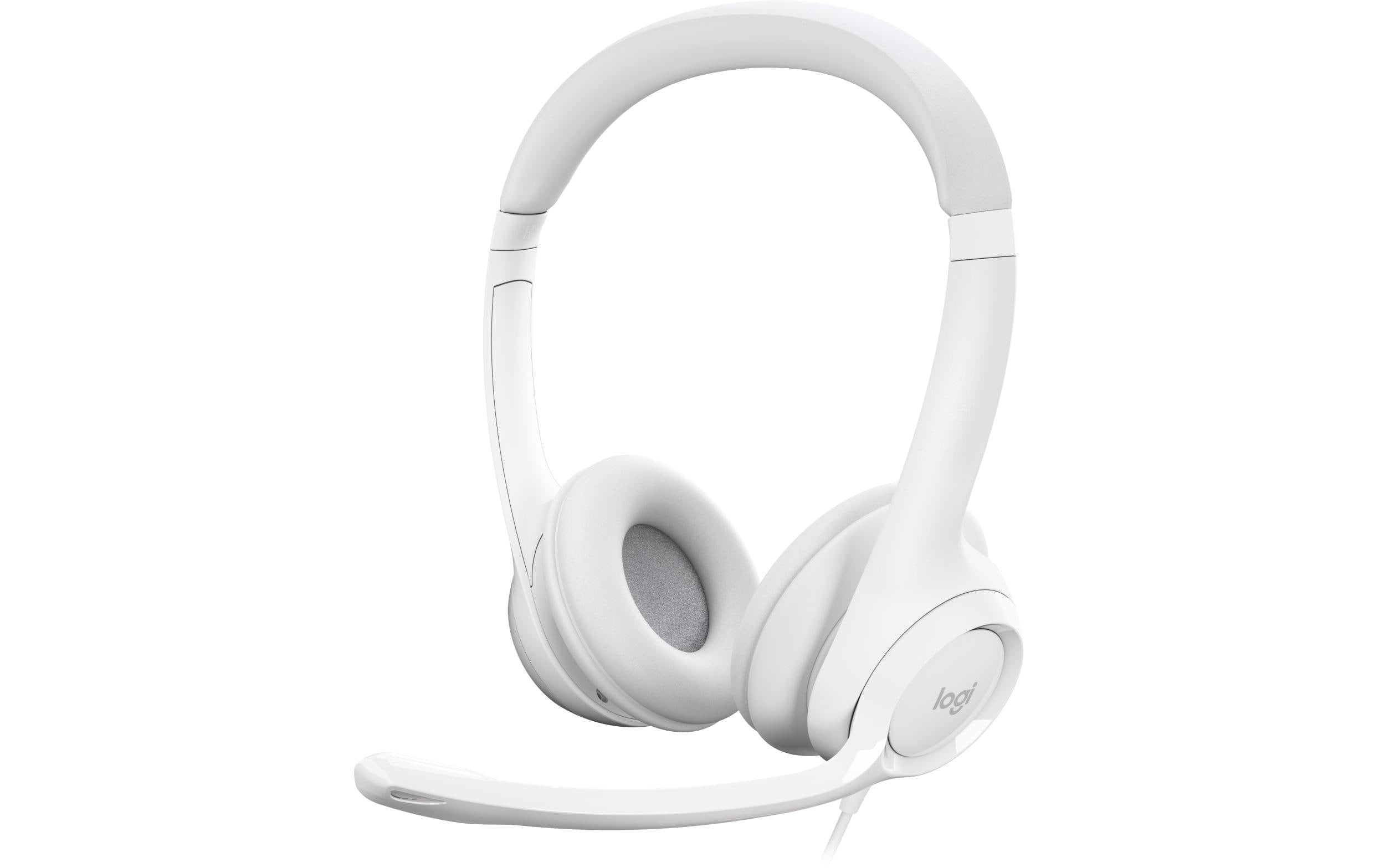 Logitech H390 Stereo-USB-Headset off white Mikrofon, USB
