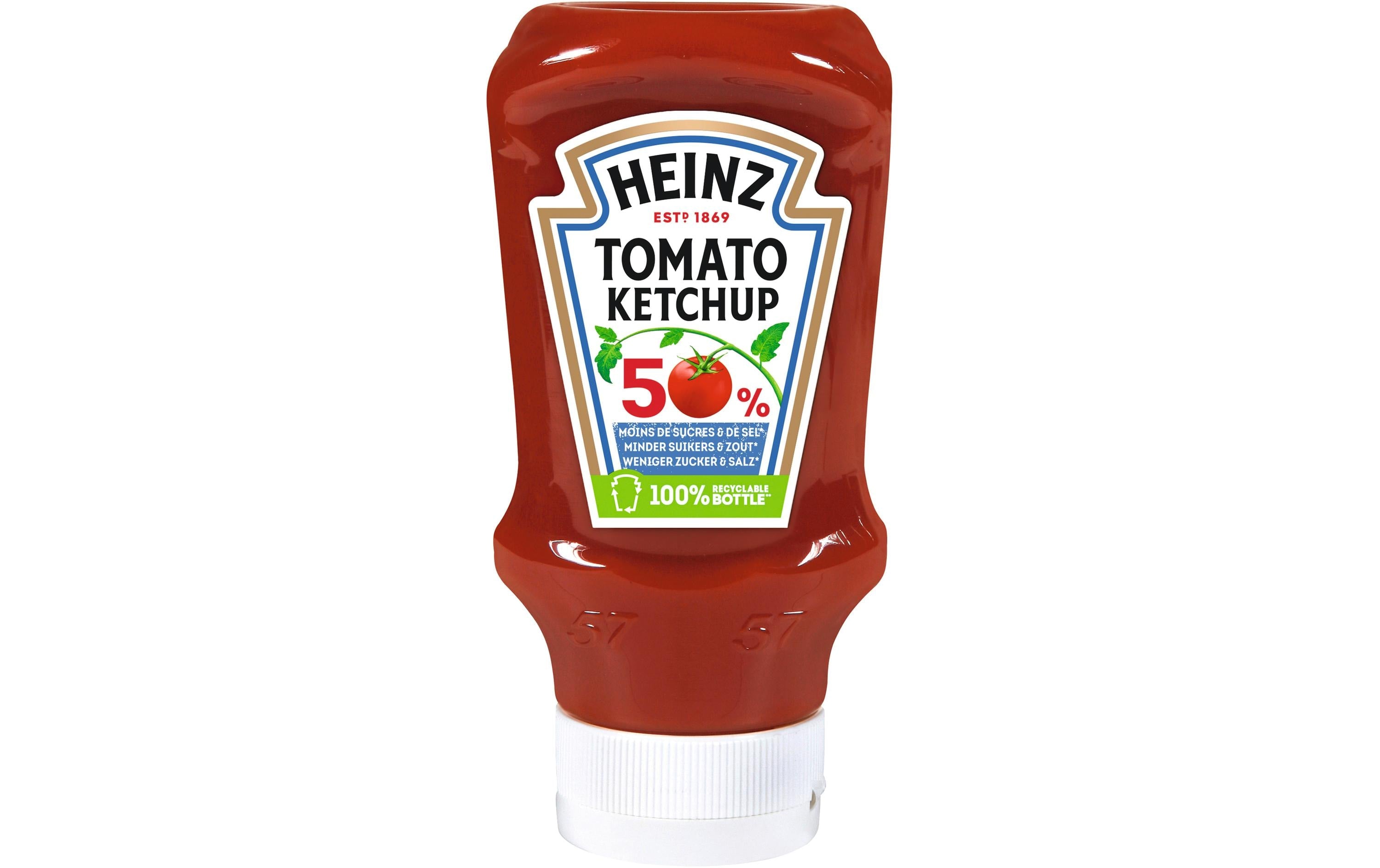 Tomato Ketchup 50% weniger Zucker 545g