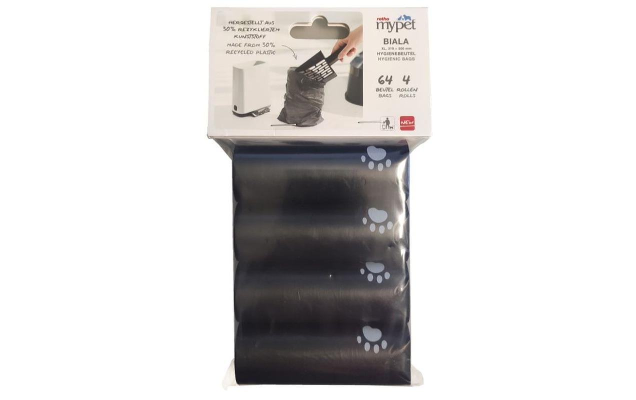 Rotho Set Hygienebeutel 4Tlg. BIALA 4 Rollen à 16 Säckchen