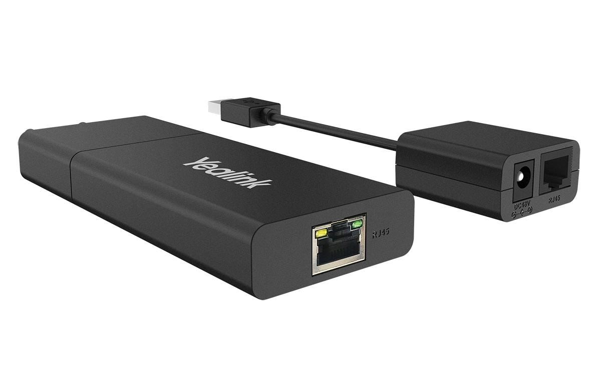 Yealink MSFT USB2CAT5E-EXT RJ45, DC48V