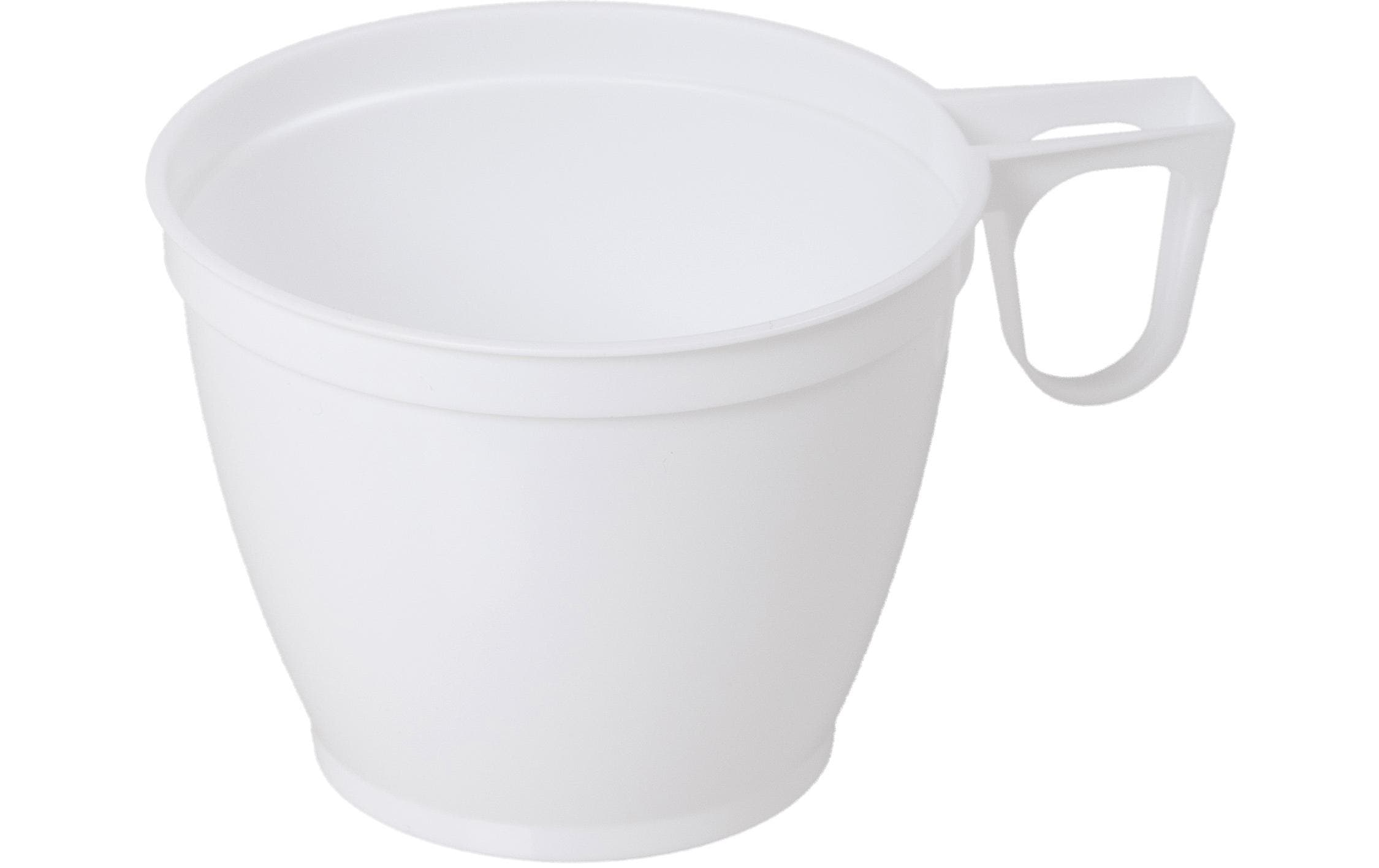 Elco Kaffeetassen 1.8dl 50 Stk, weiss, PS / Polystyrol
