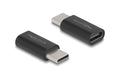Delock USB3.2 Adapter SuperSpeed 10Gbps Typ-C Stecker/Buchse,schwarz