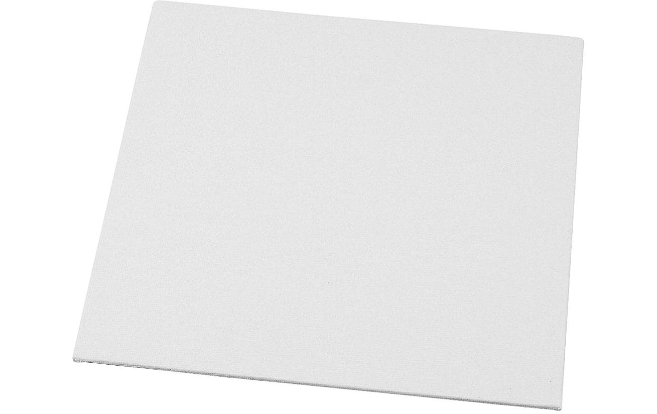 Creativ Company Leinwandplatte 20 x 20 cm, 280 g, weiss