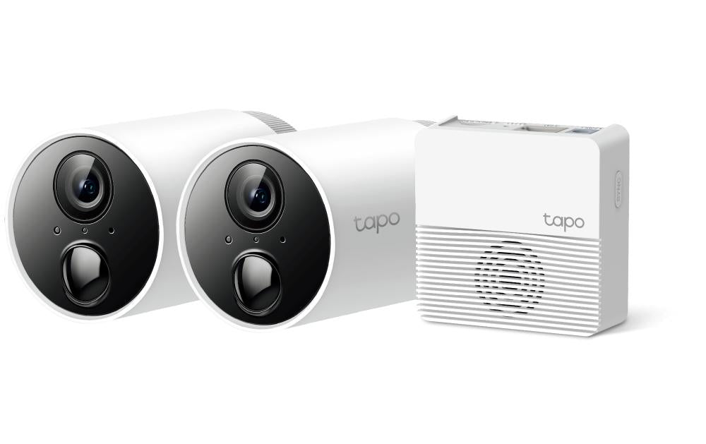 TP-Link Smart Security Kamera Tapo C400S2 Set 2×Tapo C400 + 1×Tapo H200