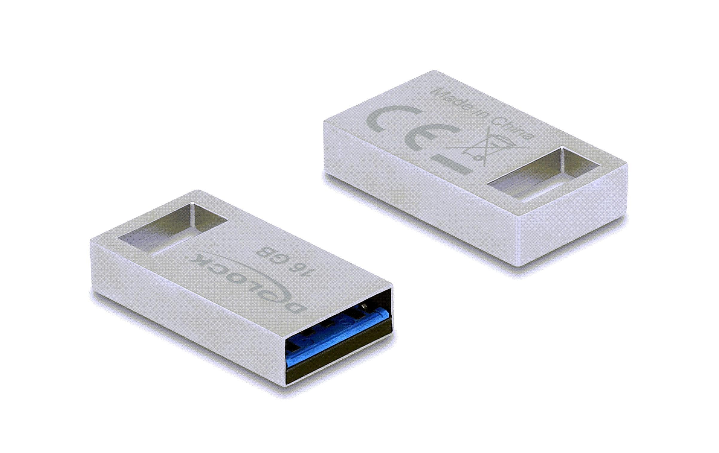 Delock USB3.2 Gen 1 Speicherstick 16GB, Metallgehäuse
