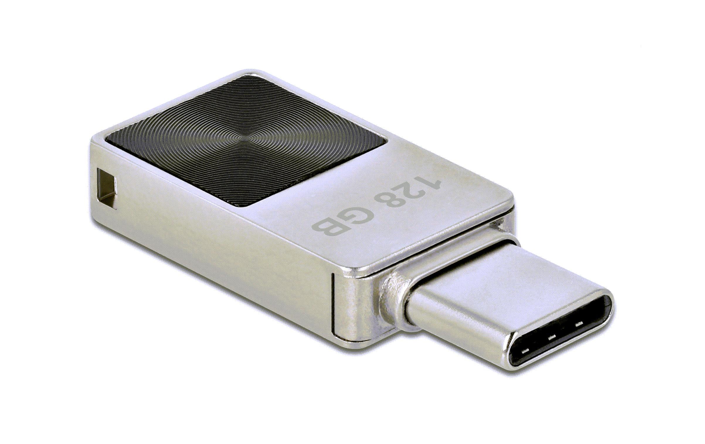 Delock Mini USB3.2 Gen1 USB-C Speicherstick 128GB, Metallgehäuse