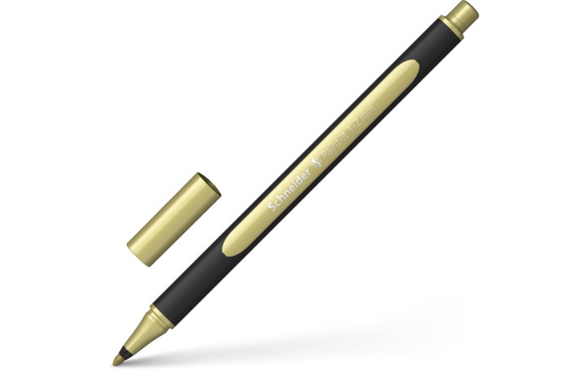 Fasermaler Metallicliner Paint-it Strichstärke ca. 1-2 mm, gold
