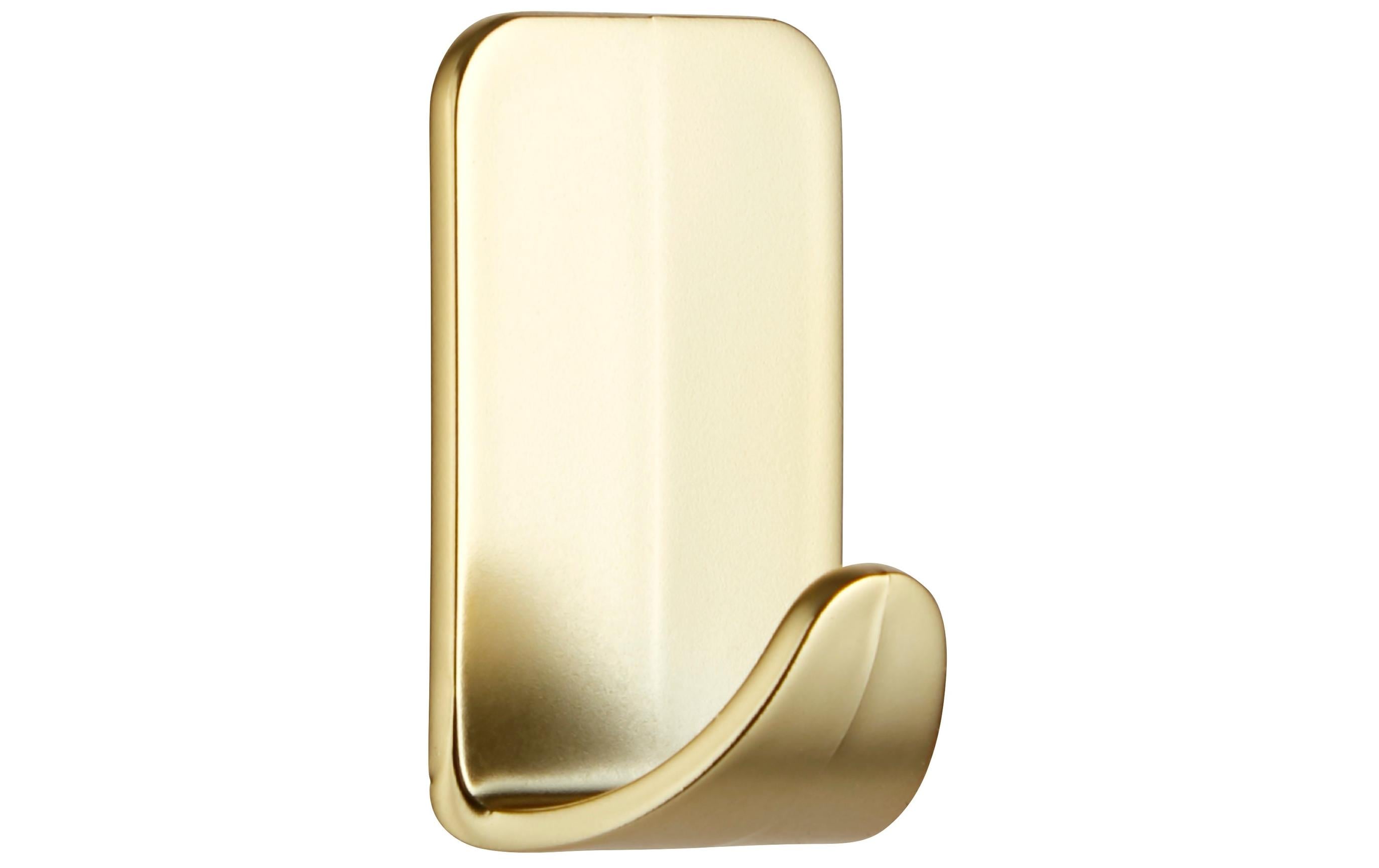 3M Command Metallhaken gold Grösse S 4 Haken, 5 Strips, Traglast: 225g