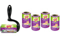 3M Scotch-Brite Kleiderroller Large Surface für Tierhaare, 1 Roller, 4 Ersatzrollen