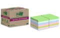 3M Post-it Recycling Notes 2x 6 Farben 12 Blöcke à 70 Blatt , 76 x 76 mm