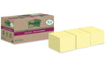 3M Post-it Recycling Notes gelb 18 Blöcke à 70 Blatt , 76 x 76 mm