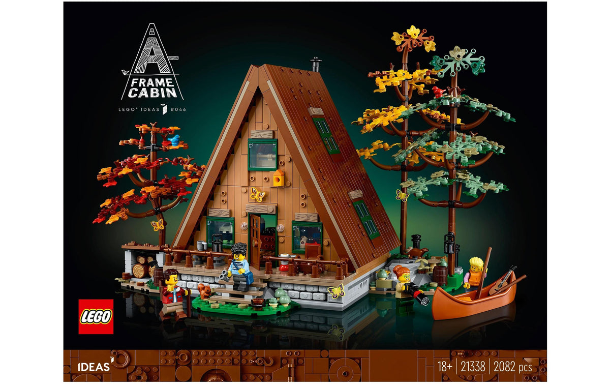 LEGO Ideas A-Frame Cabin 21338 Alter: 18+ Teile: 2082