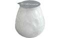 balthasar Kerze Amerikaglas, Weiss Glas, 10x10.5 cm (DxH)