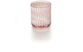 balthasar Windlicht Crystal, Rosa Glas, 7.8x9 cm (DxH)