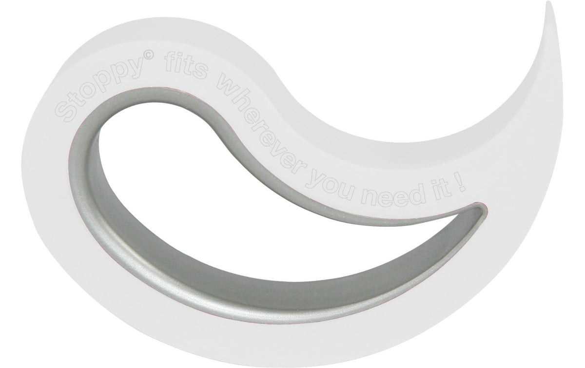 stoppi Tür- und Fensterstopper weiss 10 x 5.5 x 2cm, aussen TPE, innen PP