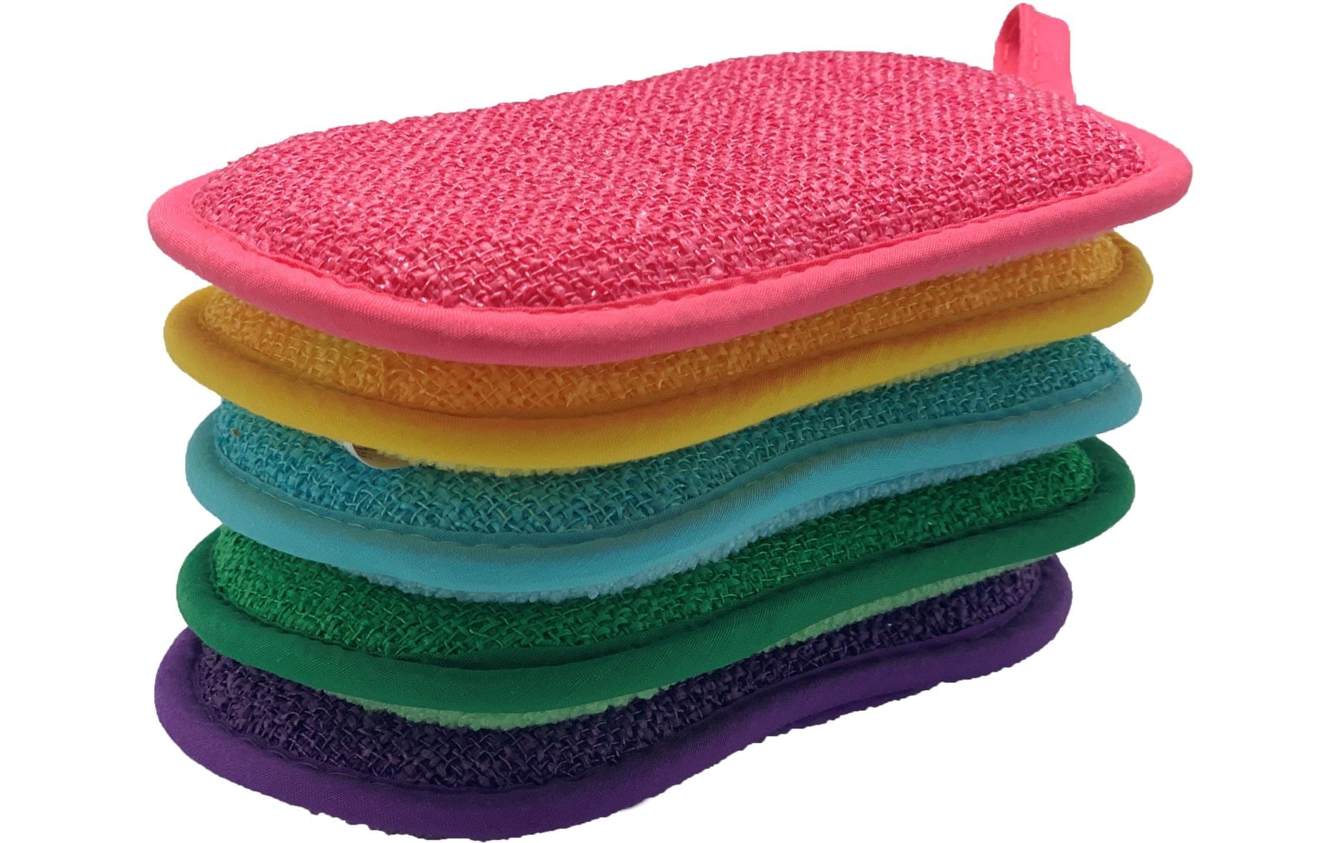 Livington Duo Sponge 5er Set 100% Polyester, je 16 x 9.5 x 1.5 cm