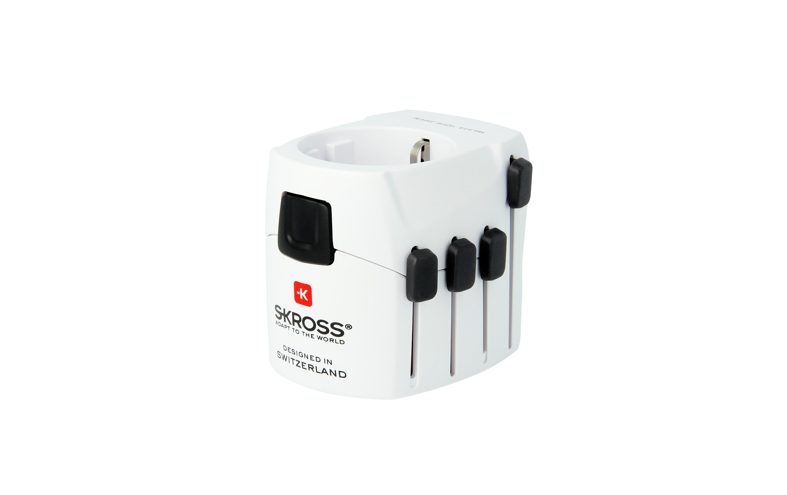 SKROSS Pro 3-poliger Weltreiseadapter
