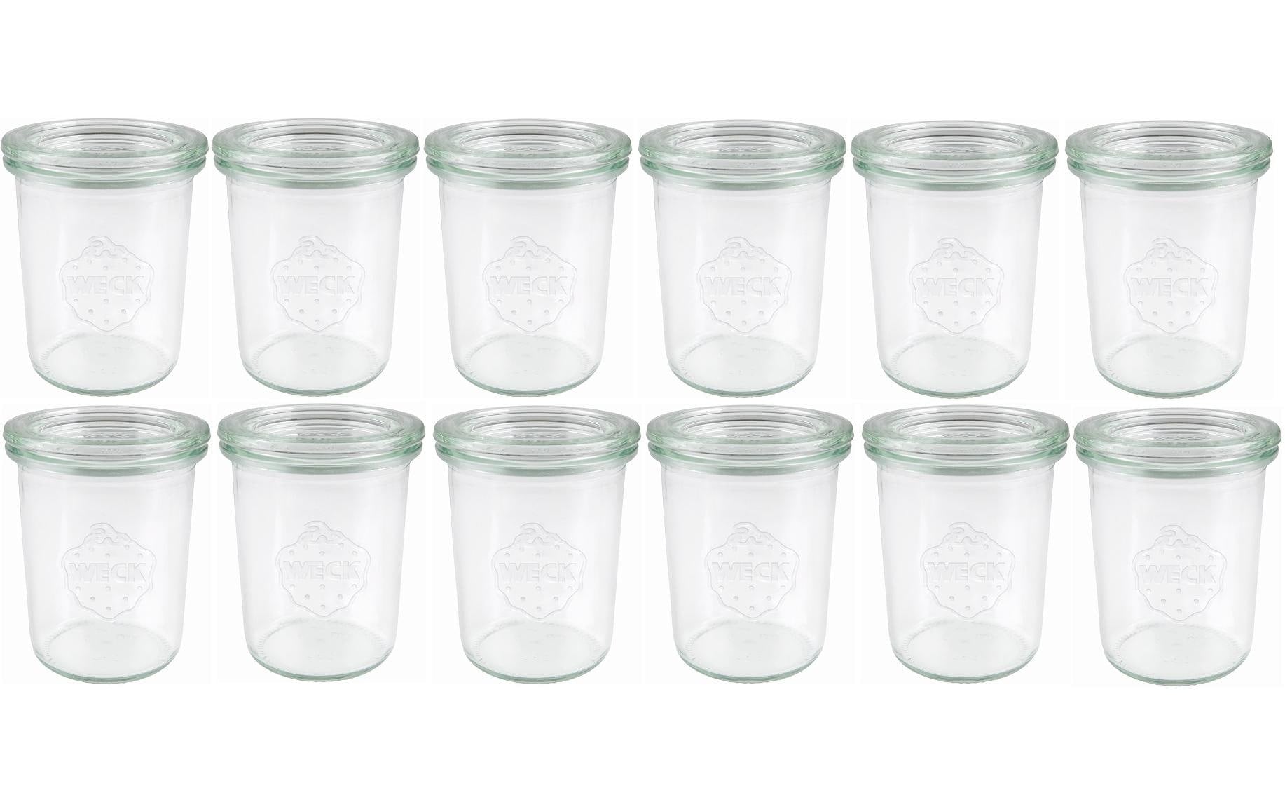 Weck 160 ml 12 Stk Weck-Gläser #760 mit Deckel