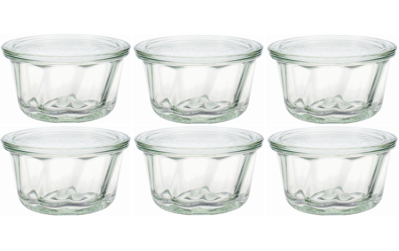 Weck 280 ml 6 Stk Weck-Gläser #568 mit Deckel