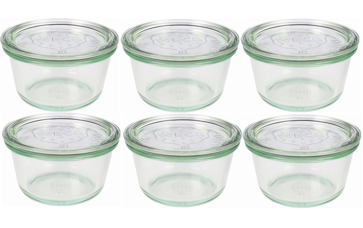 Weck 290 ml 6 Stk Weck-Gläser #569 mit Deckel