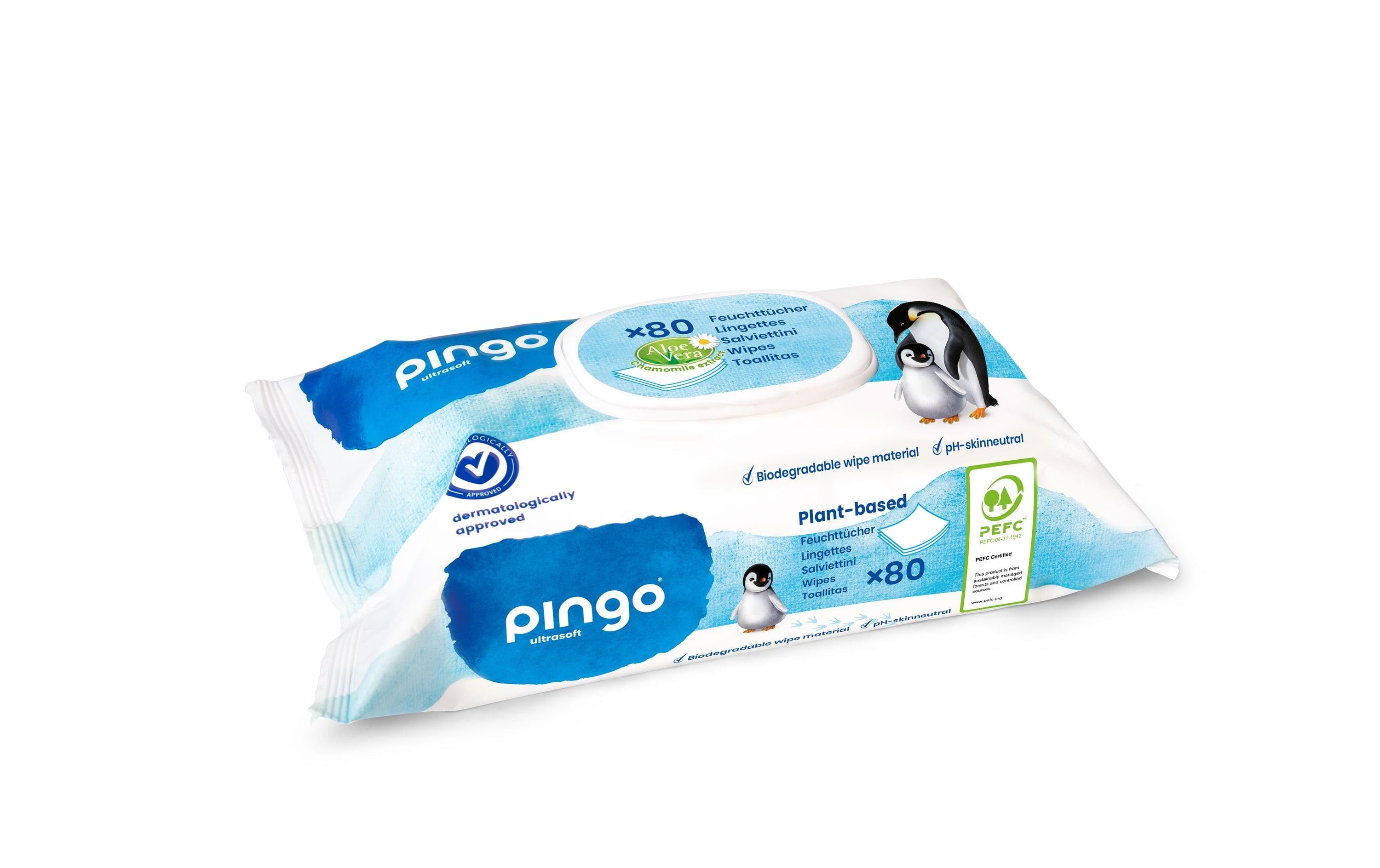 Pingo Feuchttücher 80 Stk.