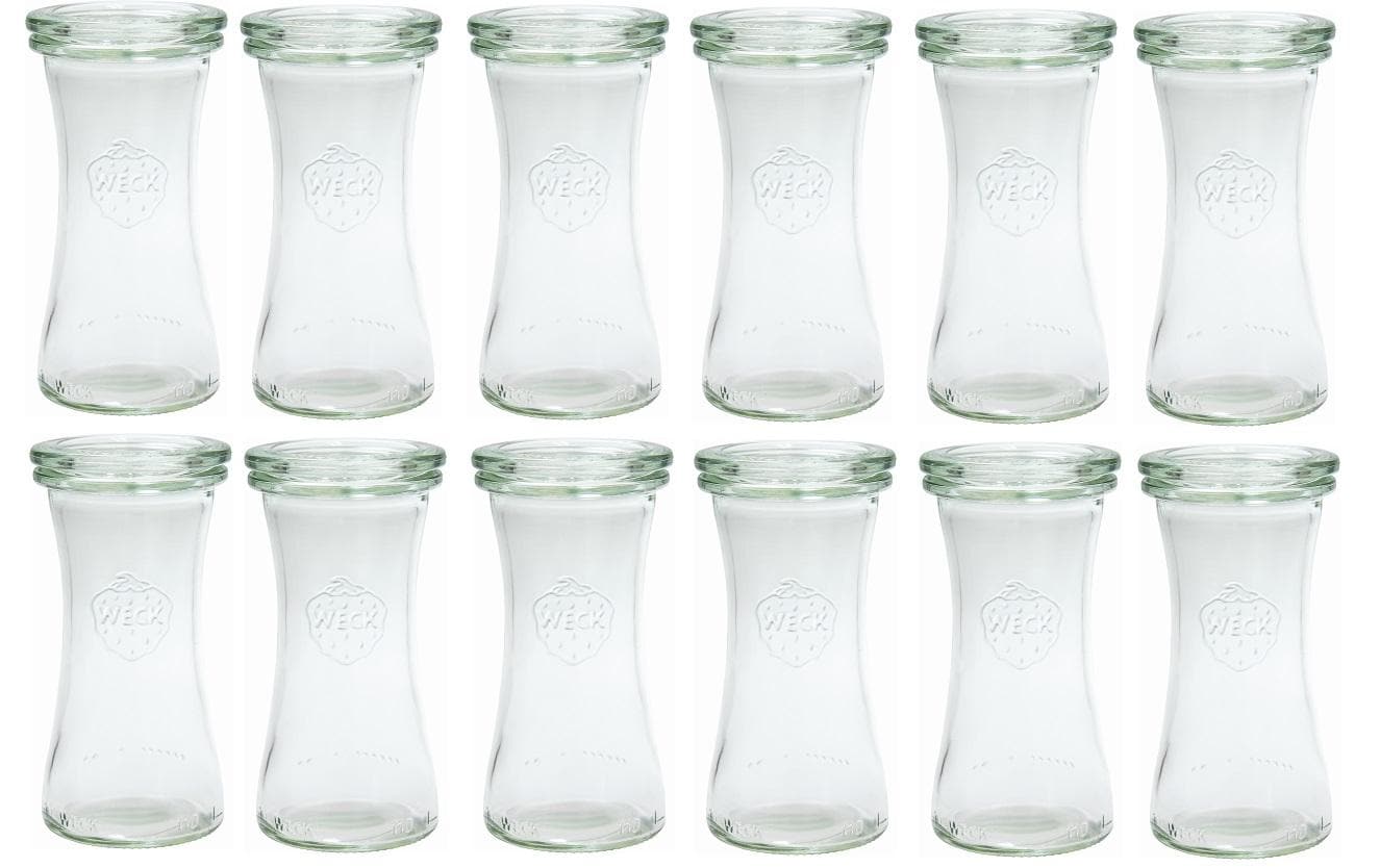 Weck 100 ml Weck-Delikatessen-Gläser mit Deckel