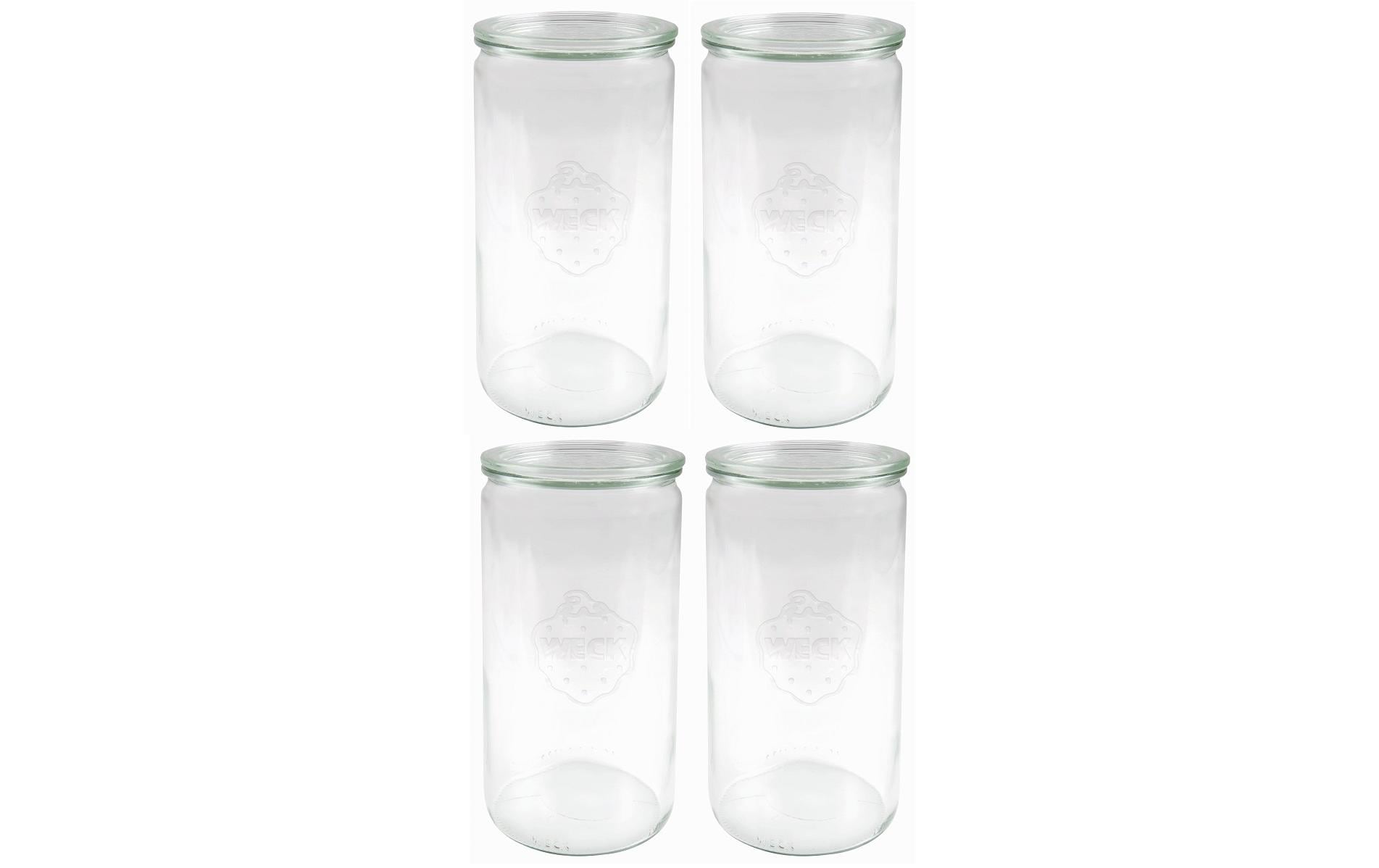 Weck 1575ml Weck-Gläser # 974 mit Deckel
