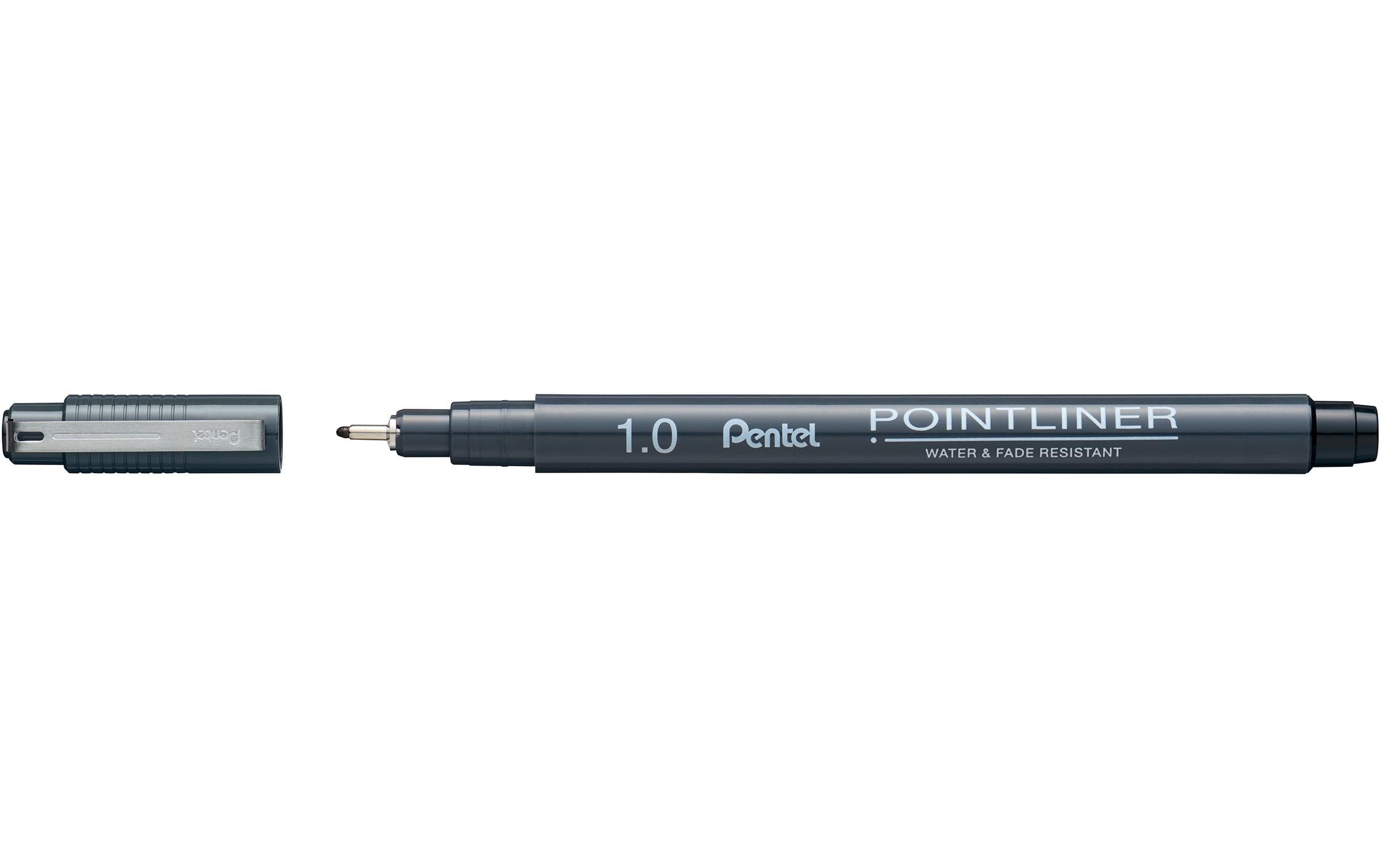 Pentel Fineliner Pigment 1.0mm, schwarz