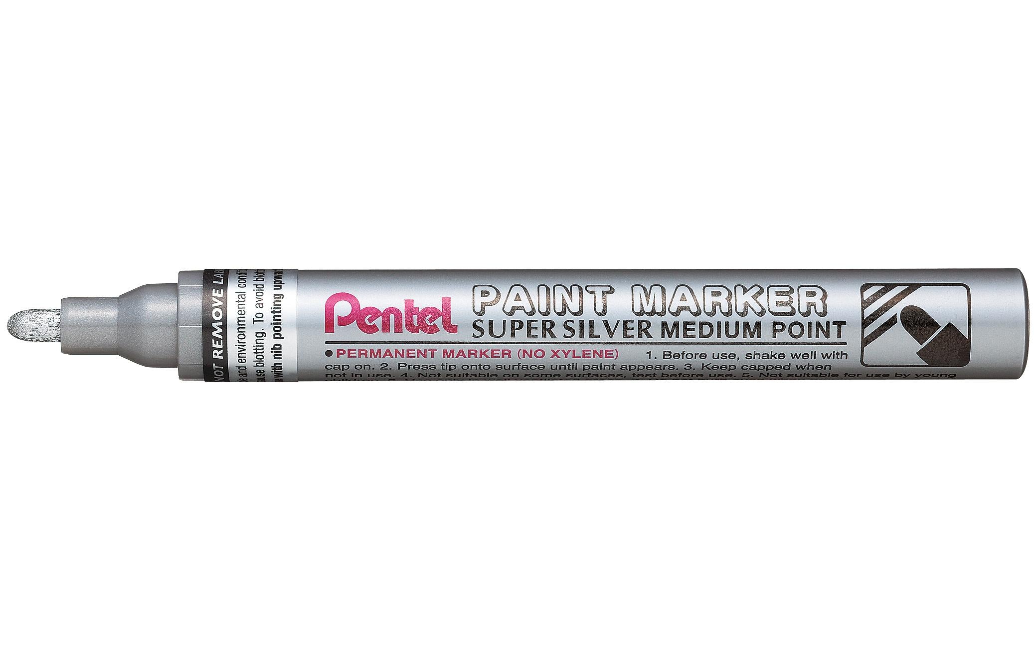 Pentel Paint Marker 2.5mm, silber