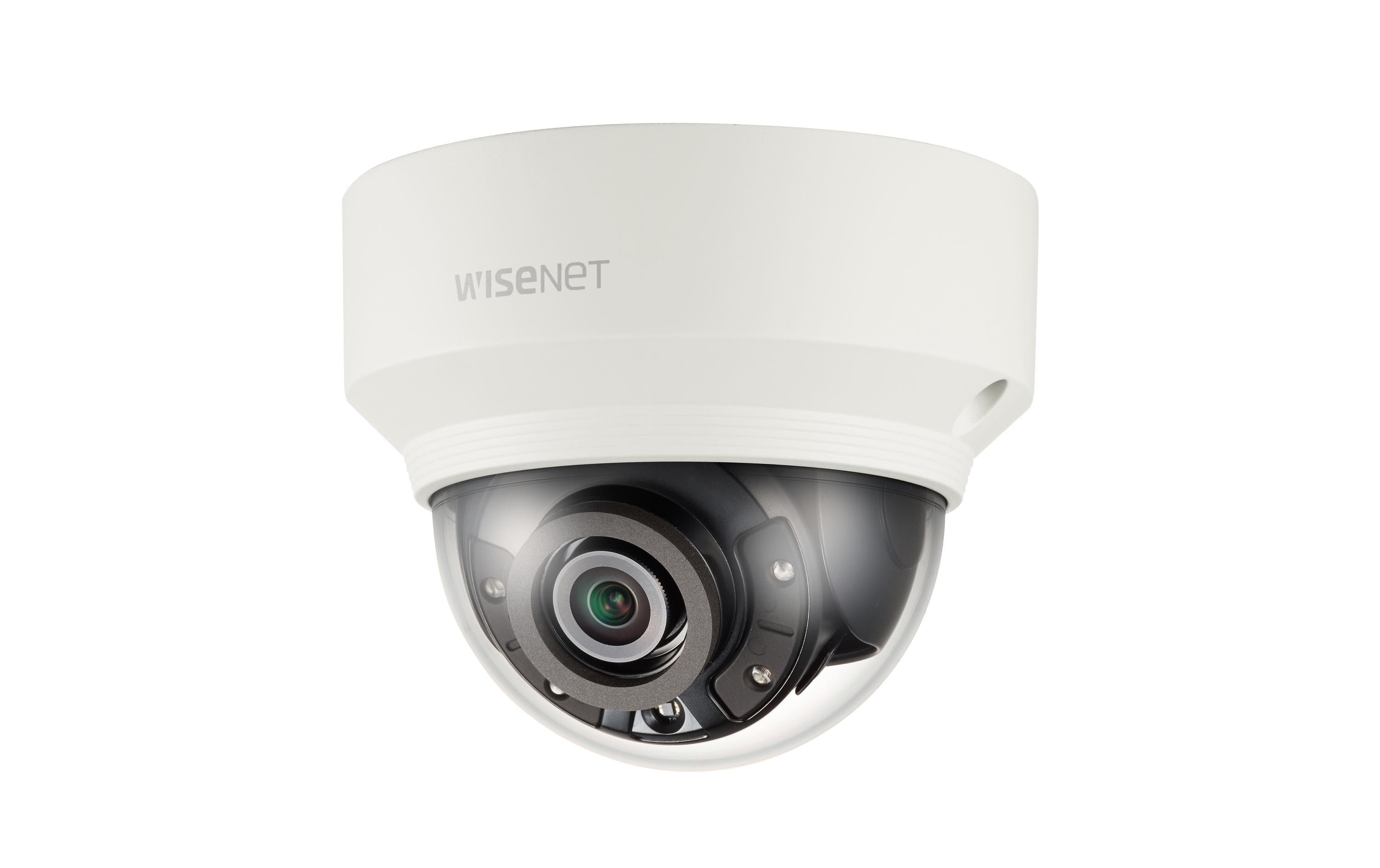 Hanwha Netzwerkkamera XND-8040R Indoor, Dome, 5MP, IR, Weiss