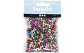 Creativ Company Rocailles Glasperlen metallic, 130 g, D: 5 mm, Loch D:1.2 mm