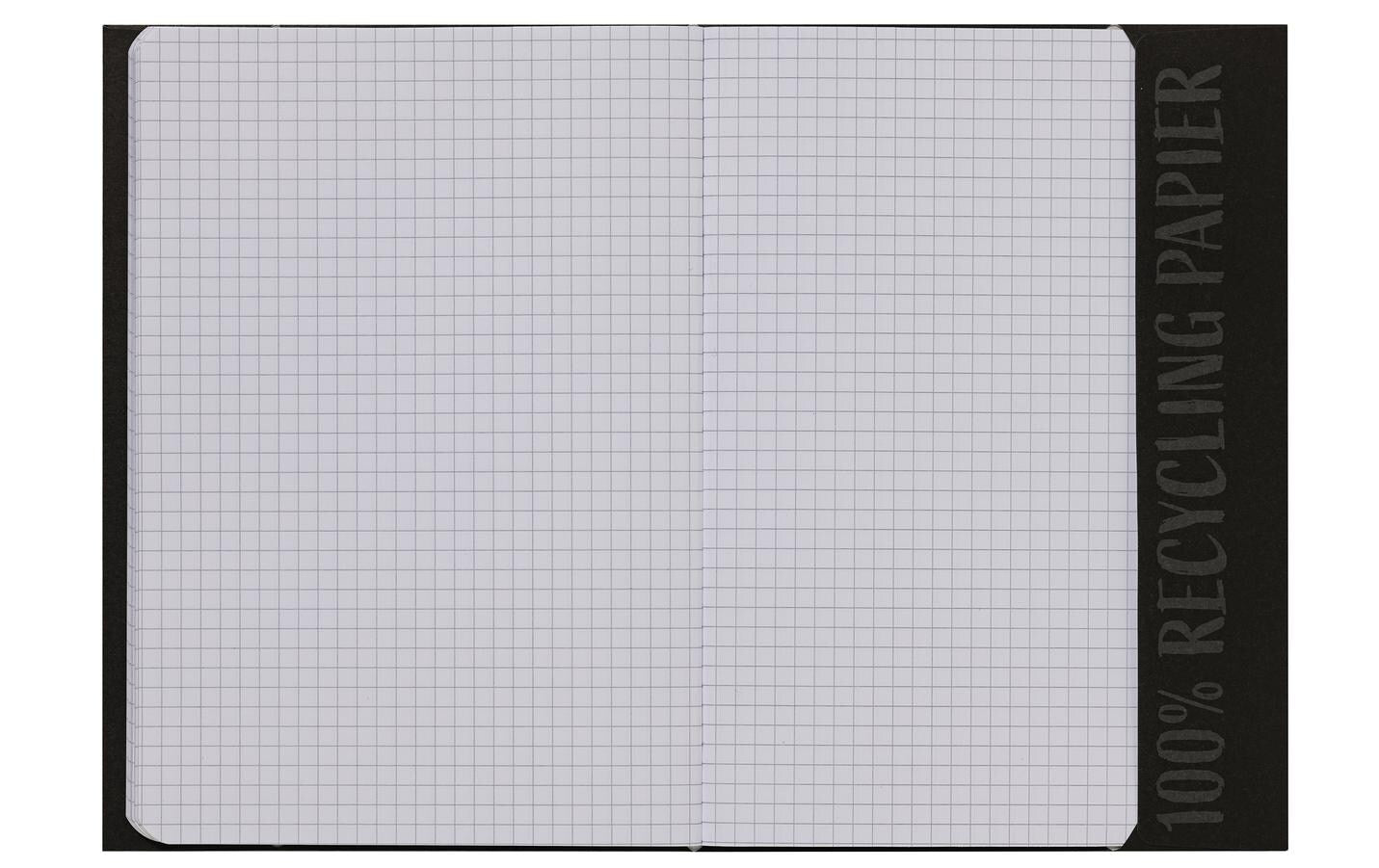 Herma Heftschoner Papier A5 schwarz, Recycling
