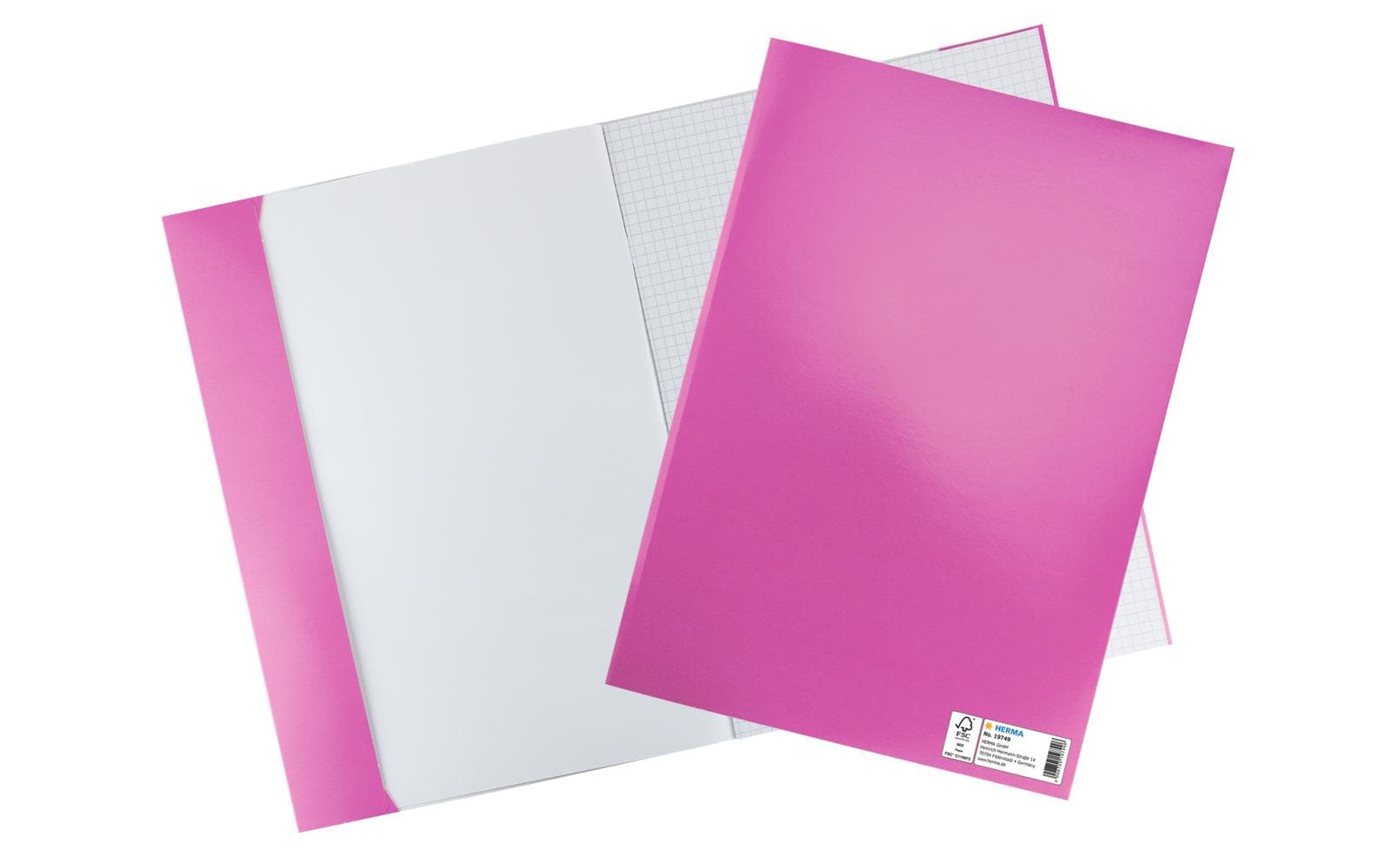 Herma Heftschoner Karton A4 pink