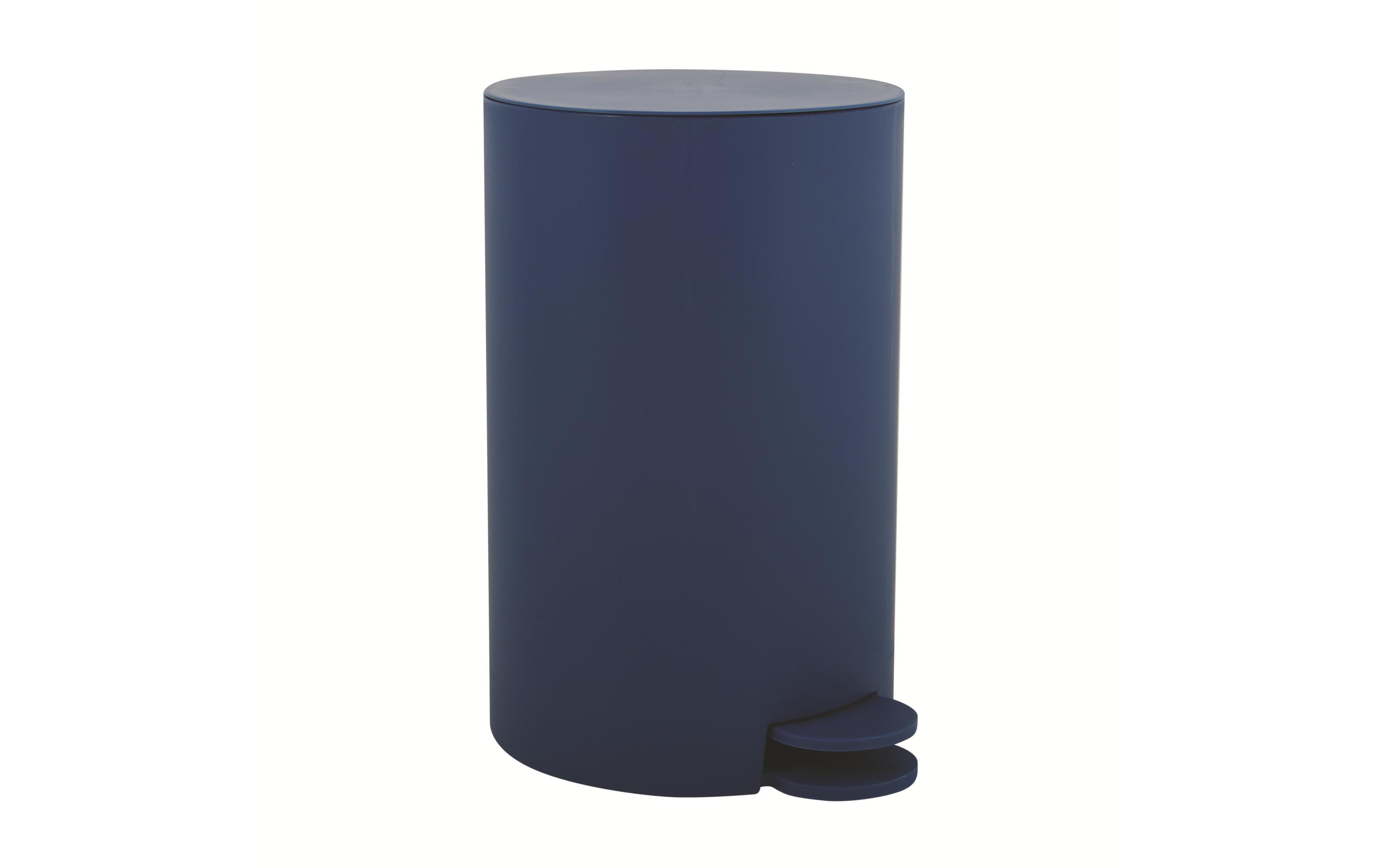 MSV Treteimer Osaki, Dunkelblau 3 Liter, Polypropylen, 14.5x15.5x27 cm