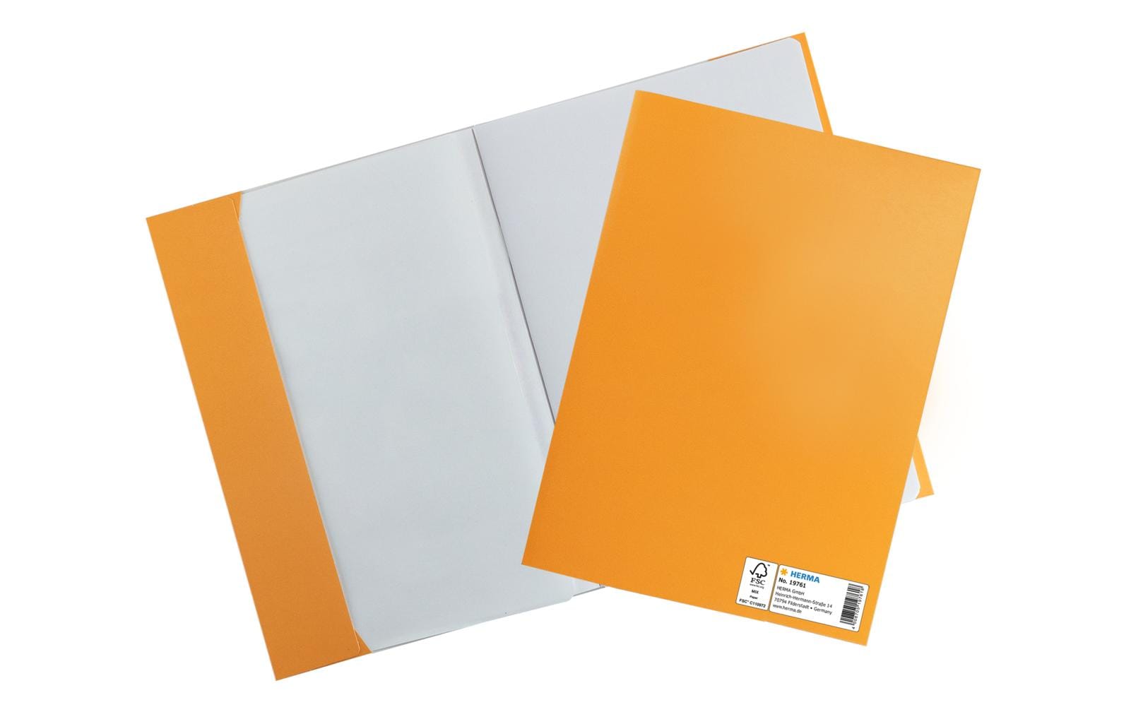 Herma Heftschoner Karton A5 orange