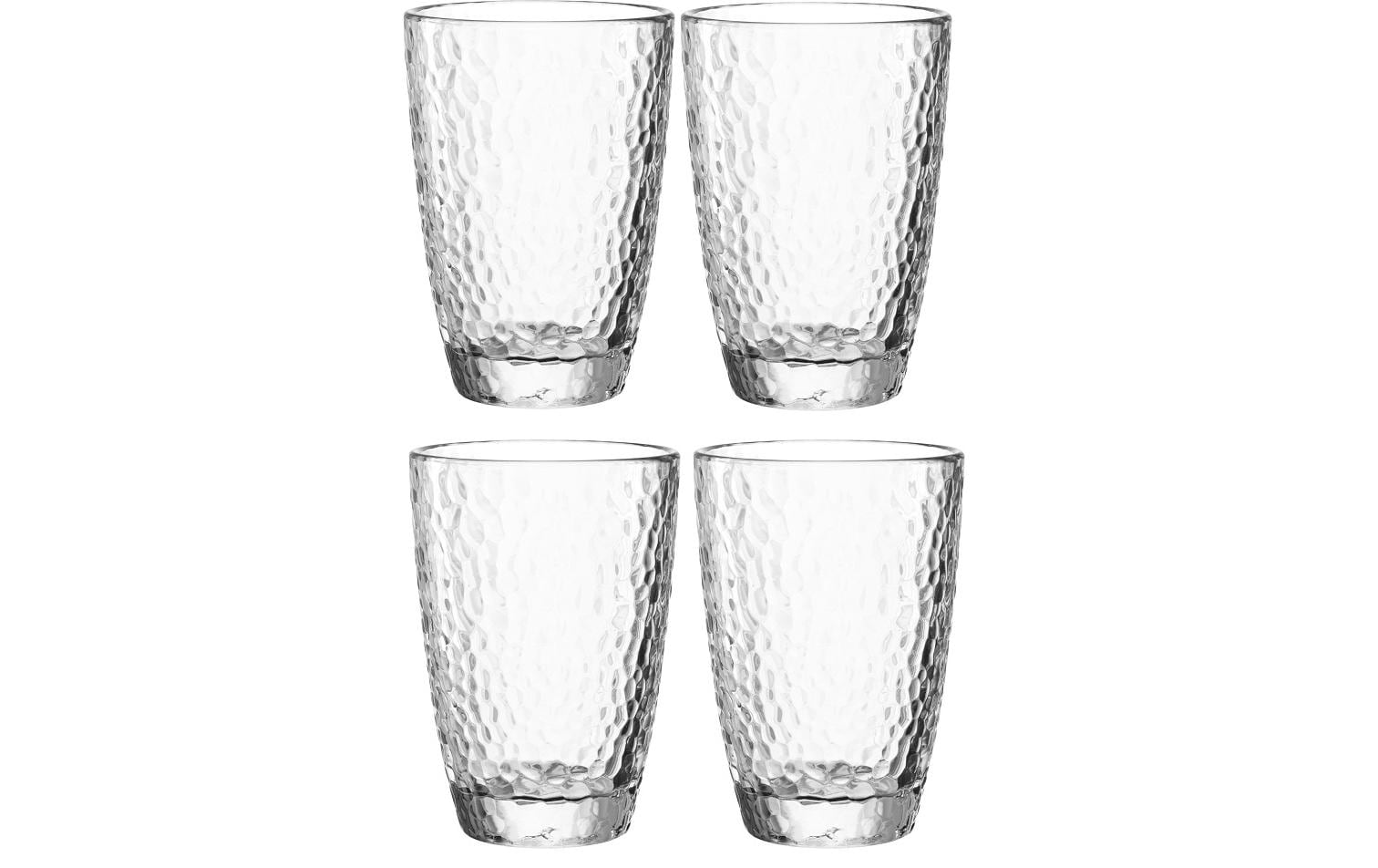Leonardo Trinkglas Matera 340ml klar 4 Stk., 8x12cm, Nutzvol. 260ml