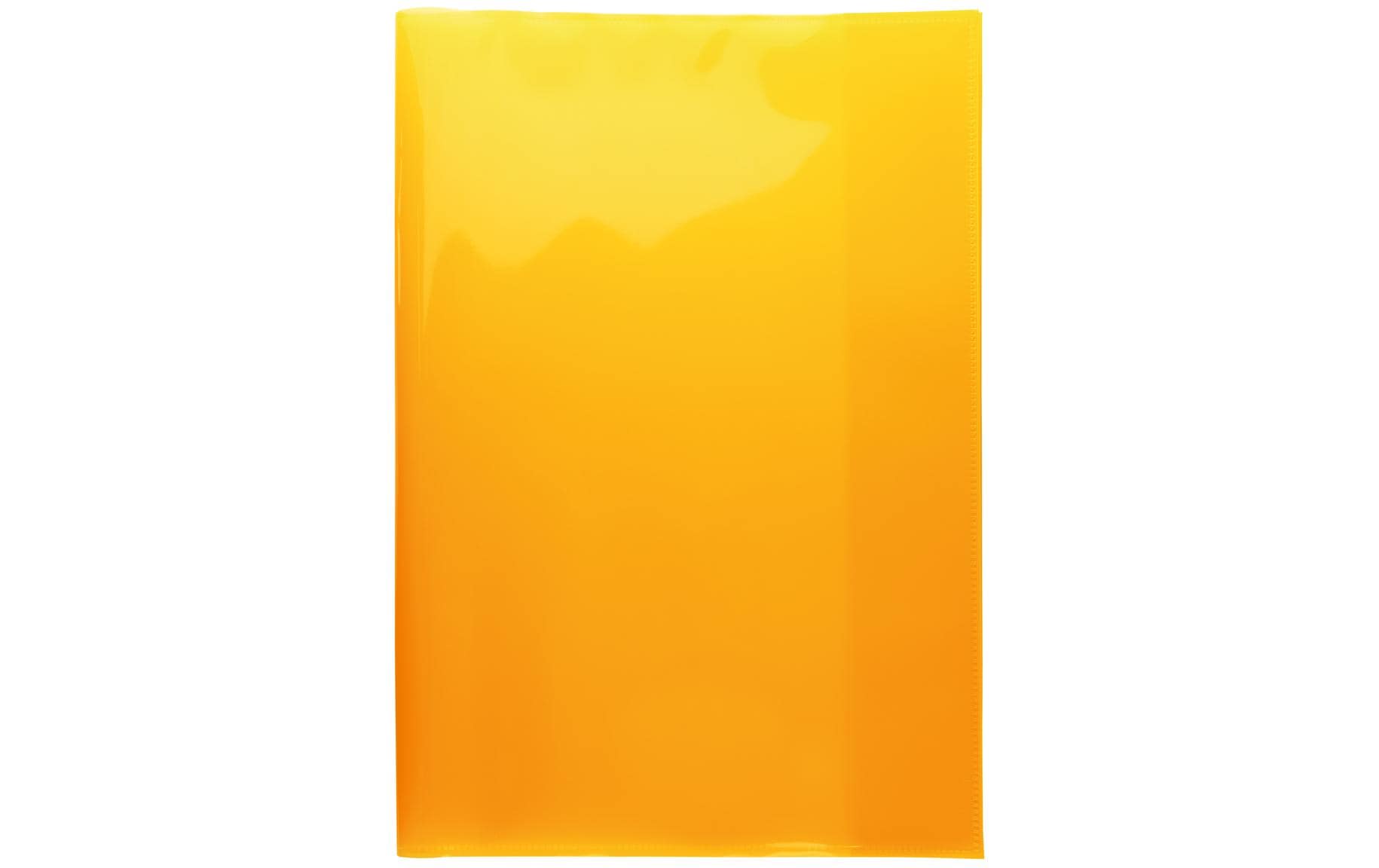 Herma Heftschoner Folie Plus A4 orange, extra starkes Polypropylen