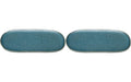 Leonardo Servierplatte Matera 32x18cm blau 2 Stk., Keramik, 32x18x2cm
