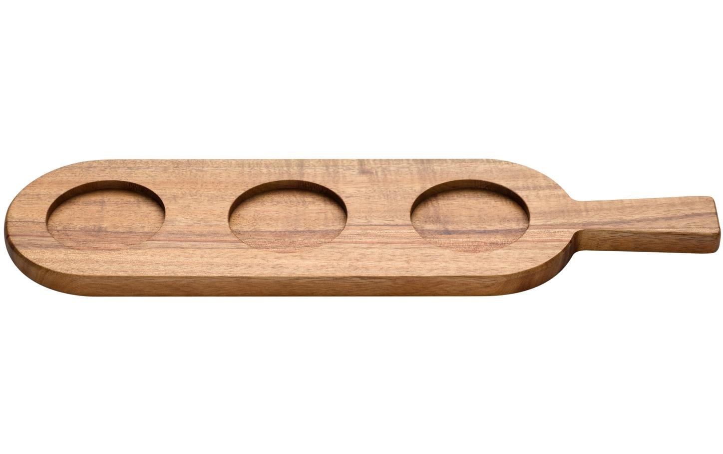 Leonardo Servierplatte Matera 40x11cm Akazie, 40x2x11cm