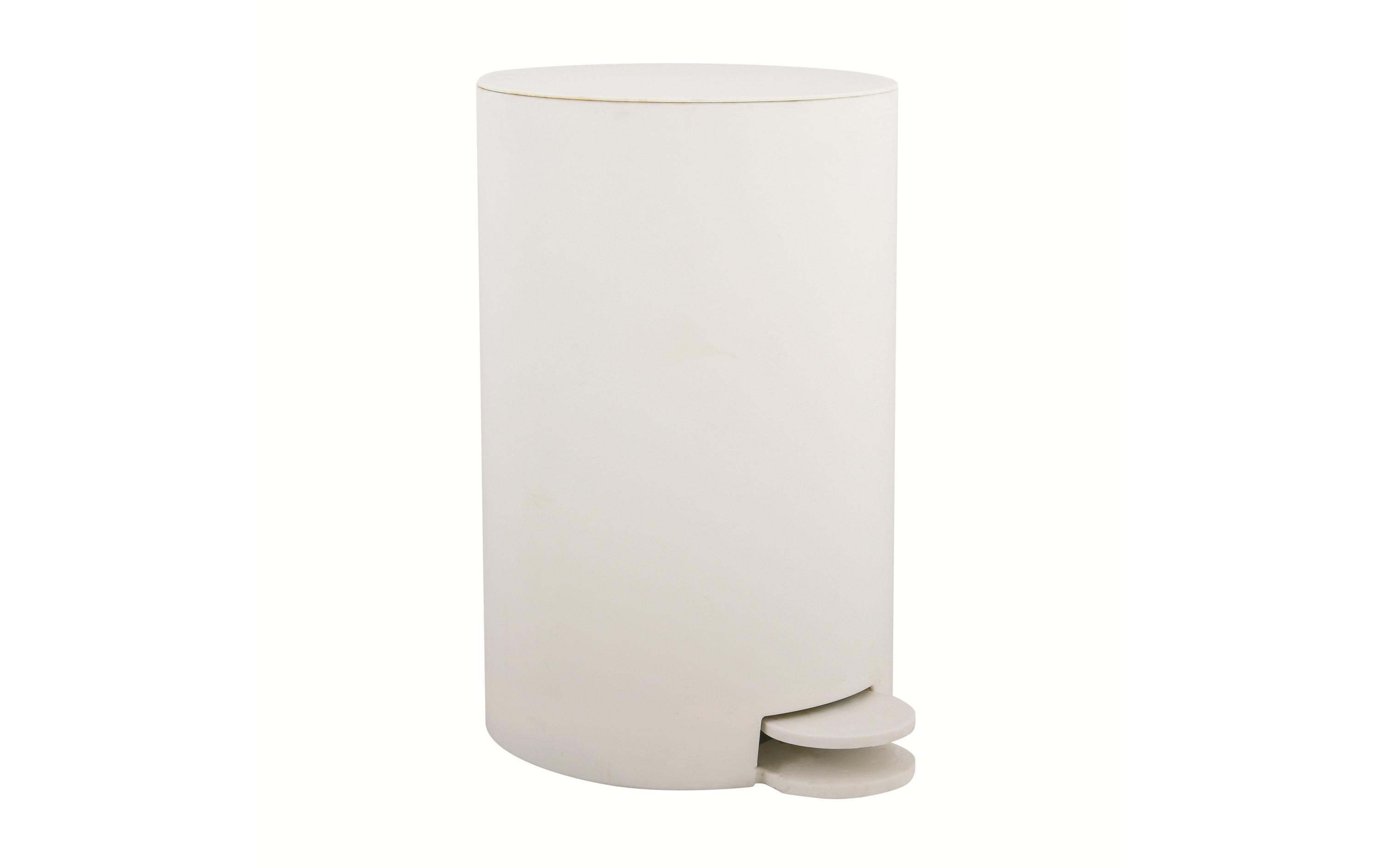 MSV Treteimer Osaki, Weiss 3 Liter, Polypropylen, 14.5x15.5x27 cm