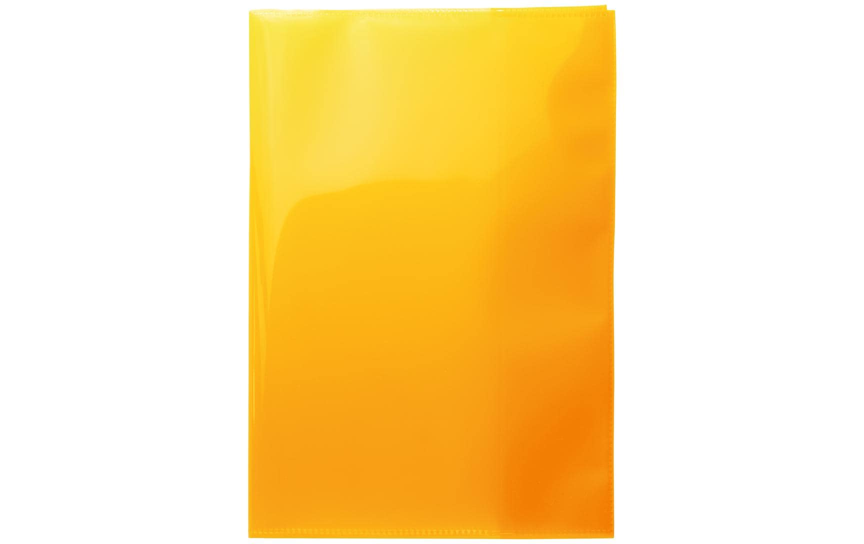 Herma Heftschoner Folie Plus A5 orange, extra starkes Polypropylen