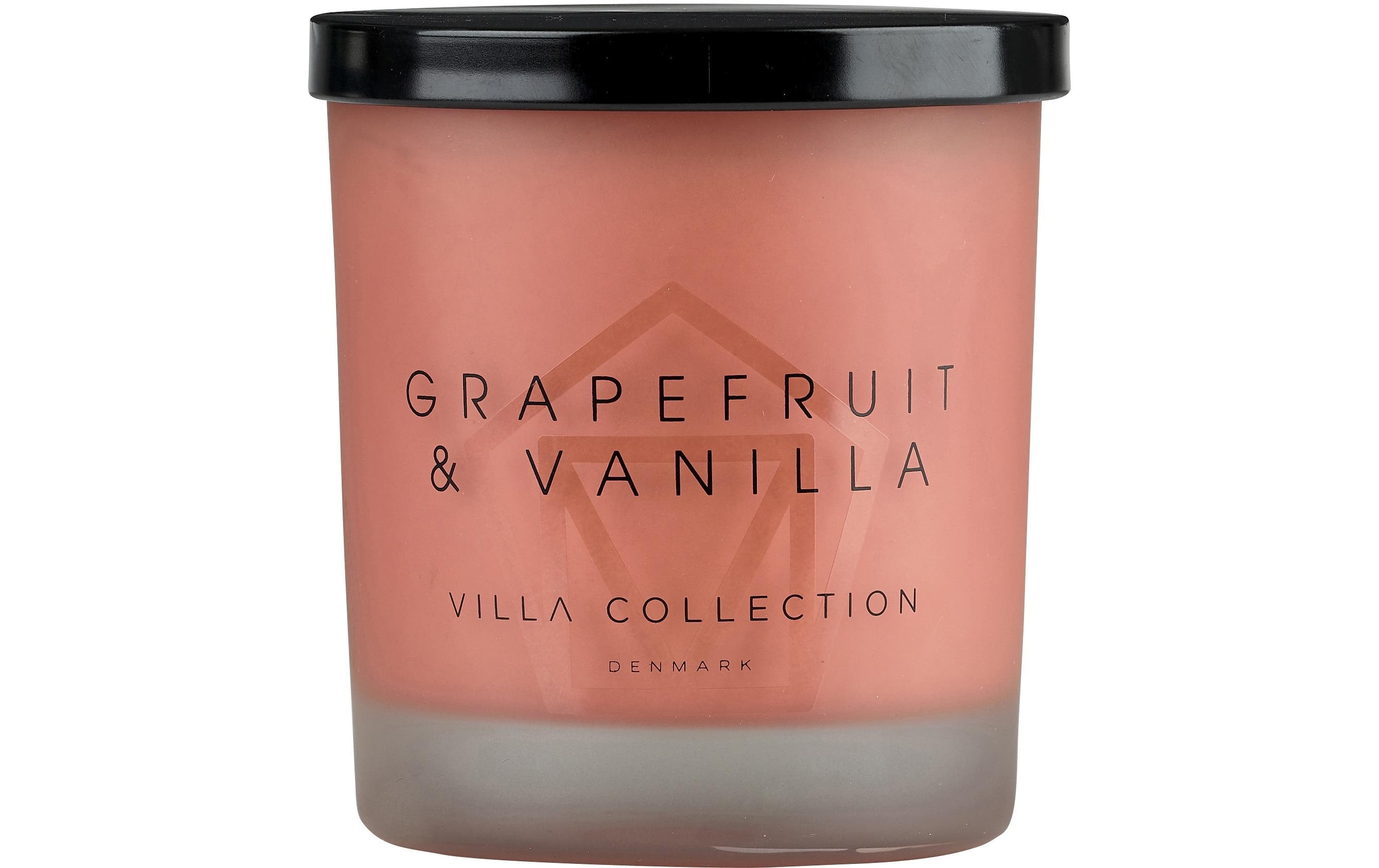 Villa Duftkerze Krok, Grapefruit & Vanilla 8.5x10 cm (HxD), Brenndauer ca. 48h