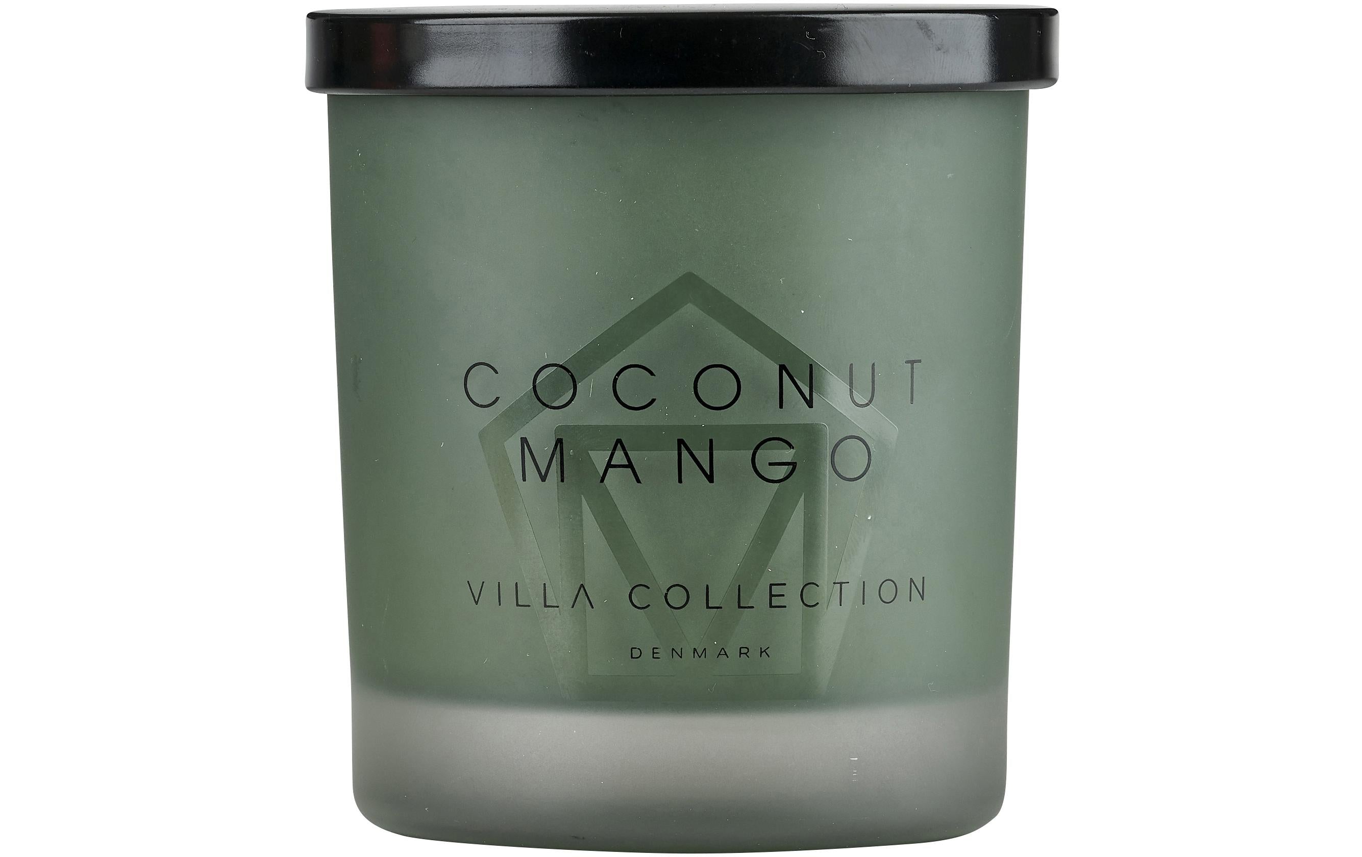 Villa Duftkerze Krok, Coconut Mango 8.5x10 cm (HxD), Brenndauer ca. 48h