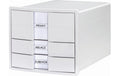 HAN Schubladenbox IMPULS A4/C4, 3 geschl. Schubladen, weiss