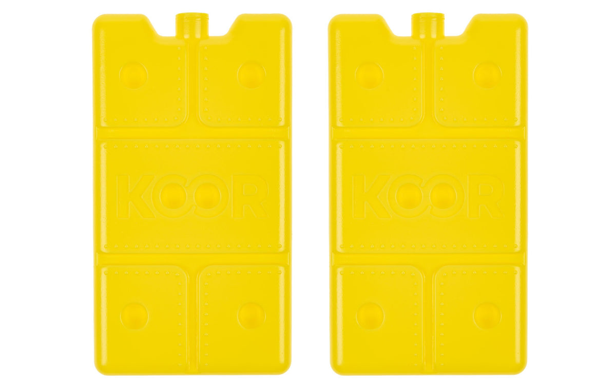 KOOR Kühlelement Arctico S Duopack Gelb 2x200g, 163x90x20mm