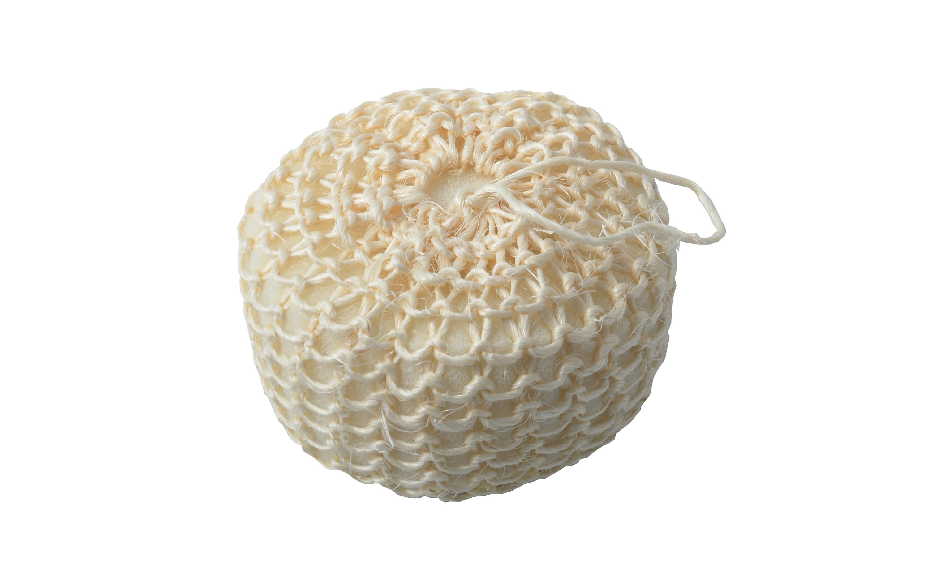 MSV Duschschwamm aus Sisal 5x10 cm (HxD)